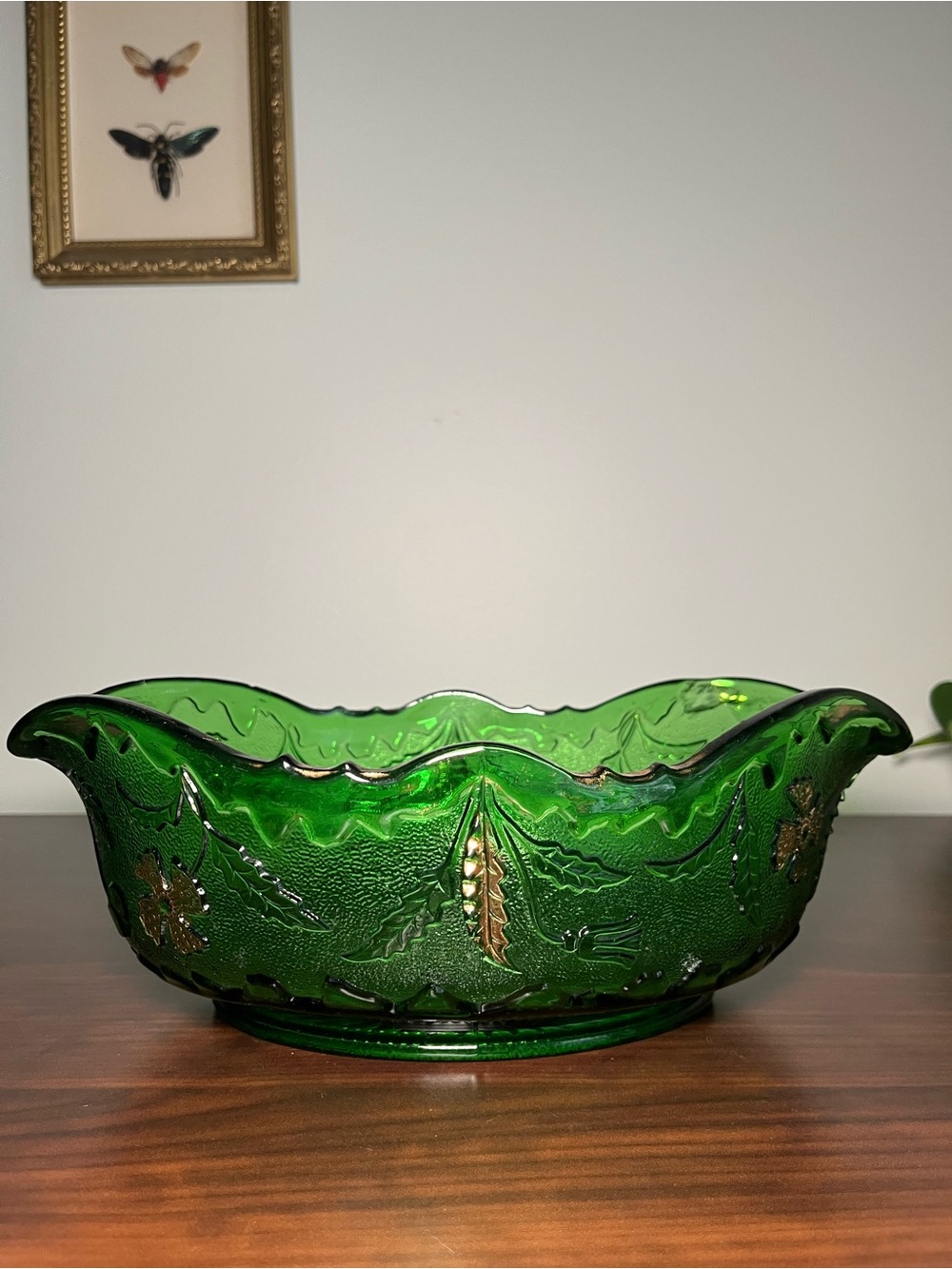 Antique 1900’s “bol banane”. Verre américain - EAPG - Delaware